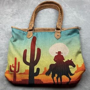 Montana West Western Cactus Purse